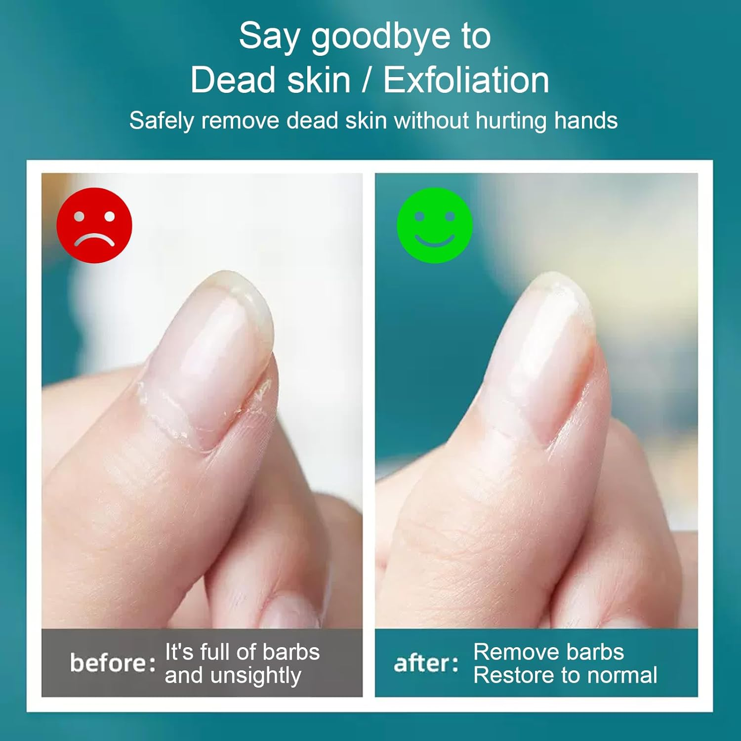 Professional Stainless Steel Cuticle Pusher Trimmer Remover Dead Skin Hangnails Nails Cleaner Scissors Remover Nipper Clipper/Nail Art Manicure Tool for Adult, Silver