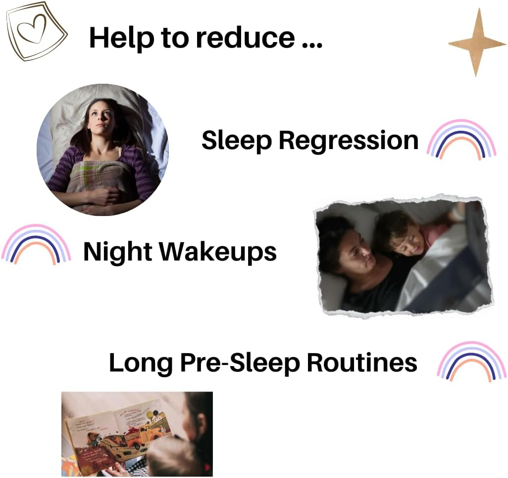 Love by Emi Musical Baby Comforter - White Noise & Lullaby - Calms Fussy Babies, Reduces Night Wakeups & Helps Toddlers Sleep Longer &ndash; Proven Sleep Aid for Parents - Machine Washable, Newborn Gift