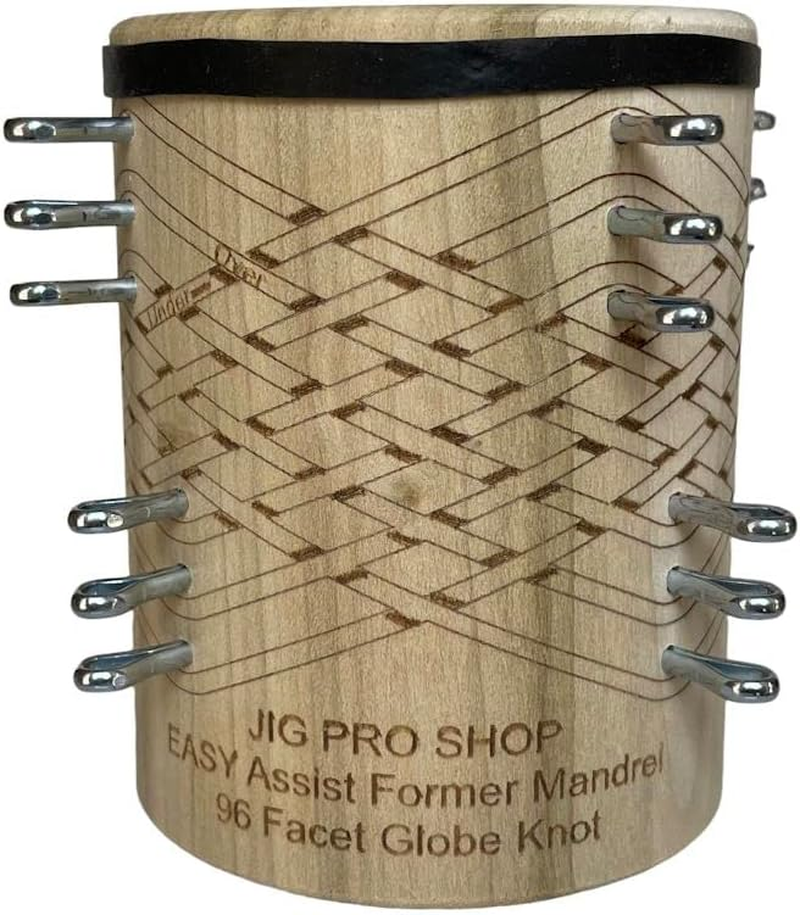 Jig Pro Shop Easy Assist Former Mandrel for Globe Knots (1" - 30 Facet) image number 4