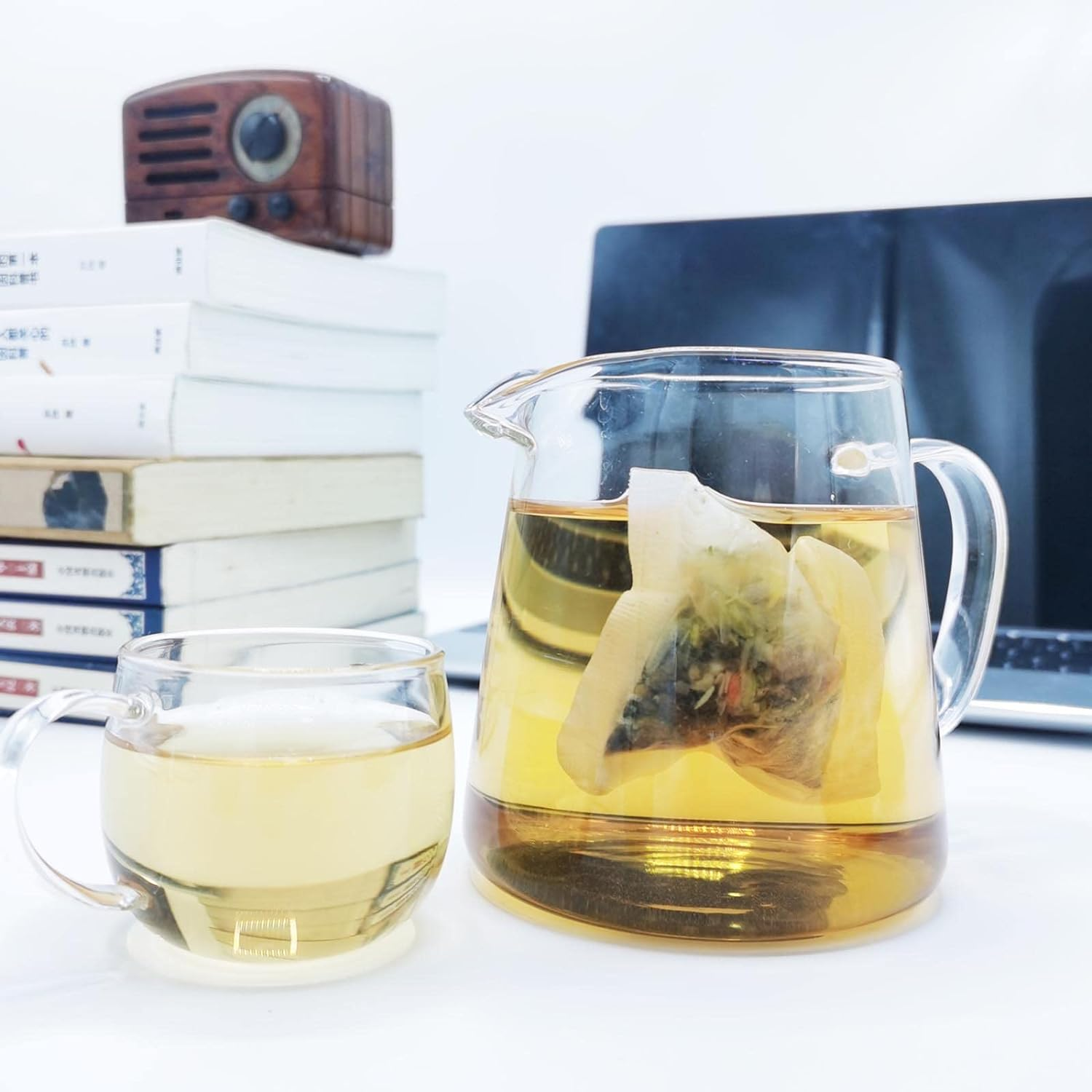 LILACOT Chrysanthemum Cassia Seeds Tea Bags Natural Liver Detox Tea 5Gx30 Teabags image number 4