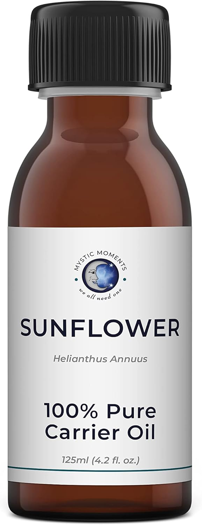 Mystic Moments | Sunflower Carrier Oil - 125Ml - 100% Pure image number 1