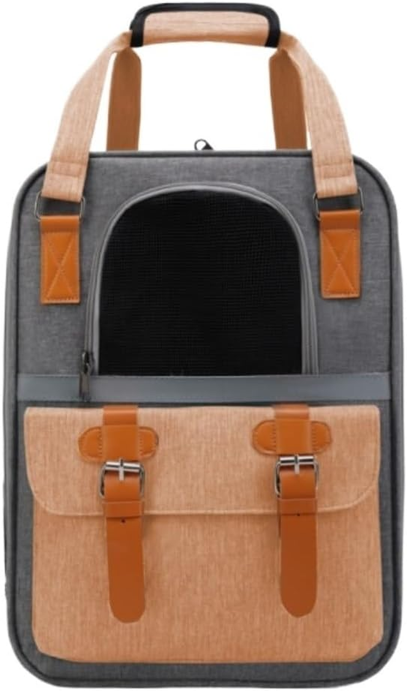 Cat Bag Dog Carrier Pet Carrier Portable Pet Carrier Large Capacity Backpack for Small Medium Cats Dogs Puppies with Breathable Mesh Cat Carrier Pet Bag Carrier(Color:C)