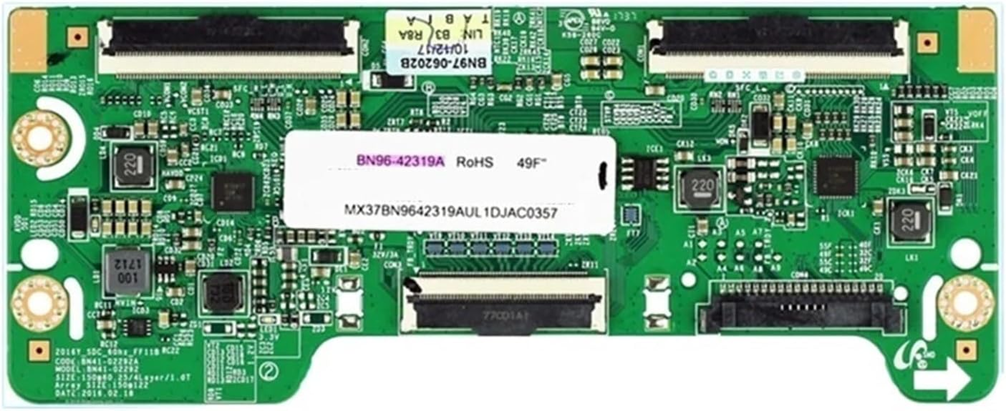 BN96-42319A BN97-06202B T-Con Board, for 49 Inch UN49M530DAFXZA UN49M5300AFXZA UN49M5300AF TV Logic Board image number 2