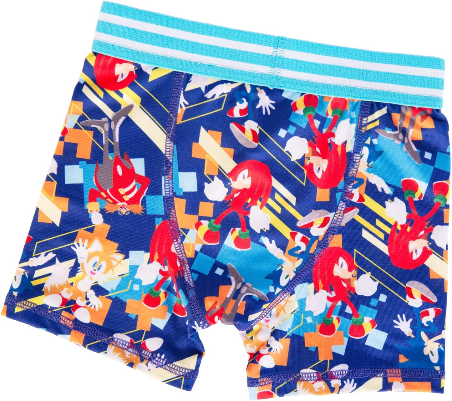 Sonic the Hedgehog Boys' Big Boxer Briefs Multipacks Different Prints and Pack, 4, 6, 8, 10, and 12 image number 6