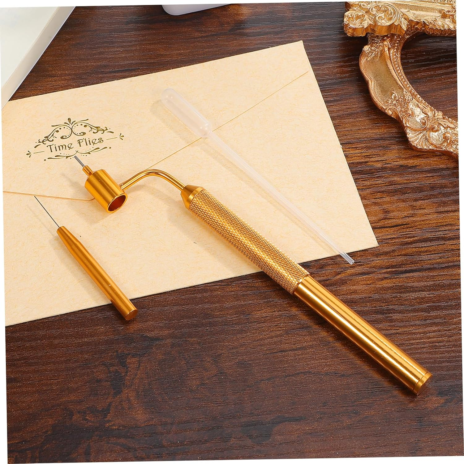 VICASKY 1Set Car Scratch Repair Pen Fluid Paint Applicator for to Use Lightweight Design Includes Needle Dropper for Precision Repairs image number 1