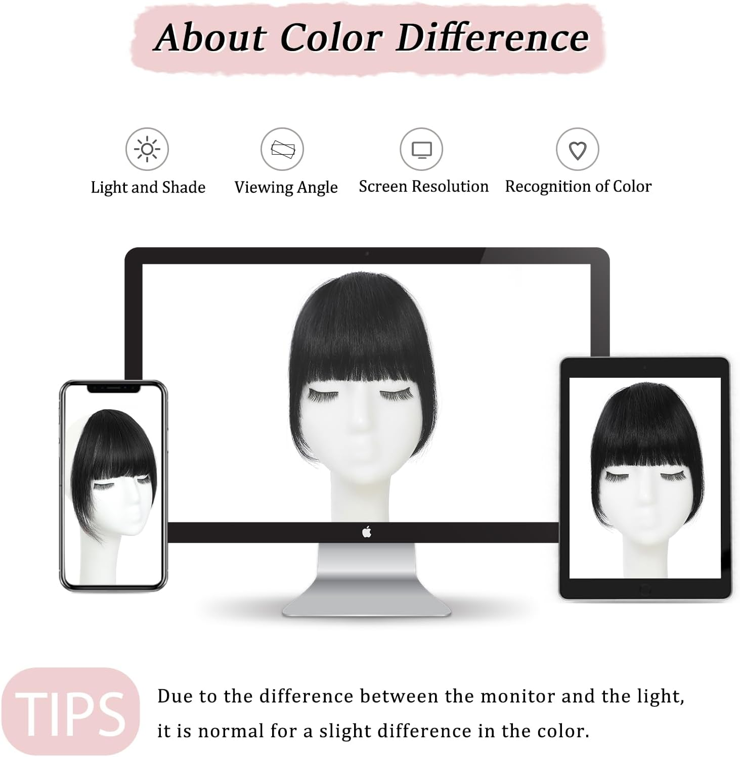 Clip in Bangs 100% Real Human Hair Black French Bangs Fringe with Temples Thick Curtain Bangs Clip on Bangs Curved Fake Bangs Hairpieces for Women for Daily Wear