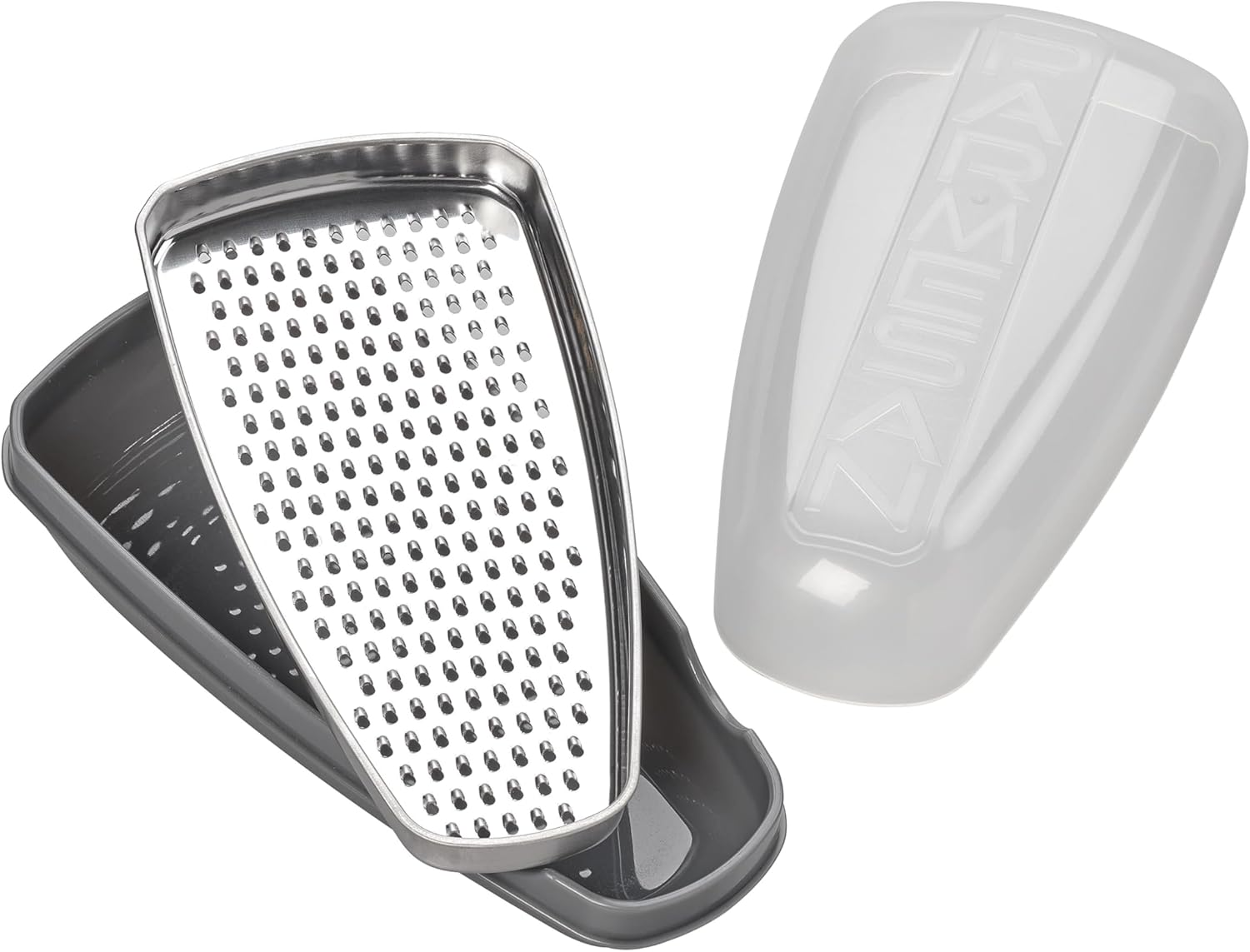Tala Parmesan Grater and Container, Perfect for Grating Parmesan and Other Hard Cheeses, Includes Container to Store Cheese