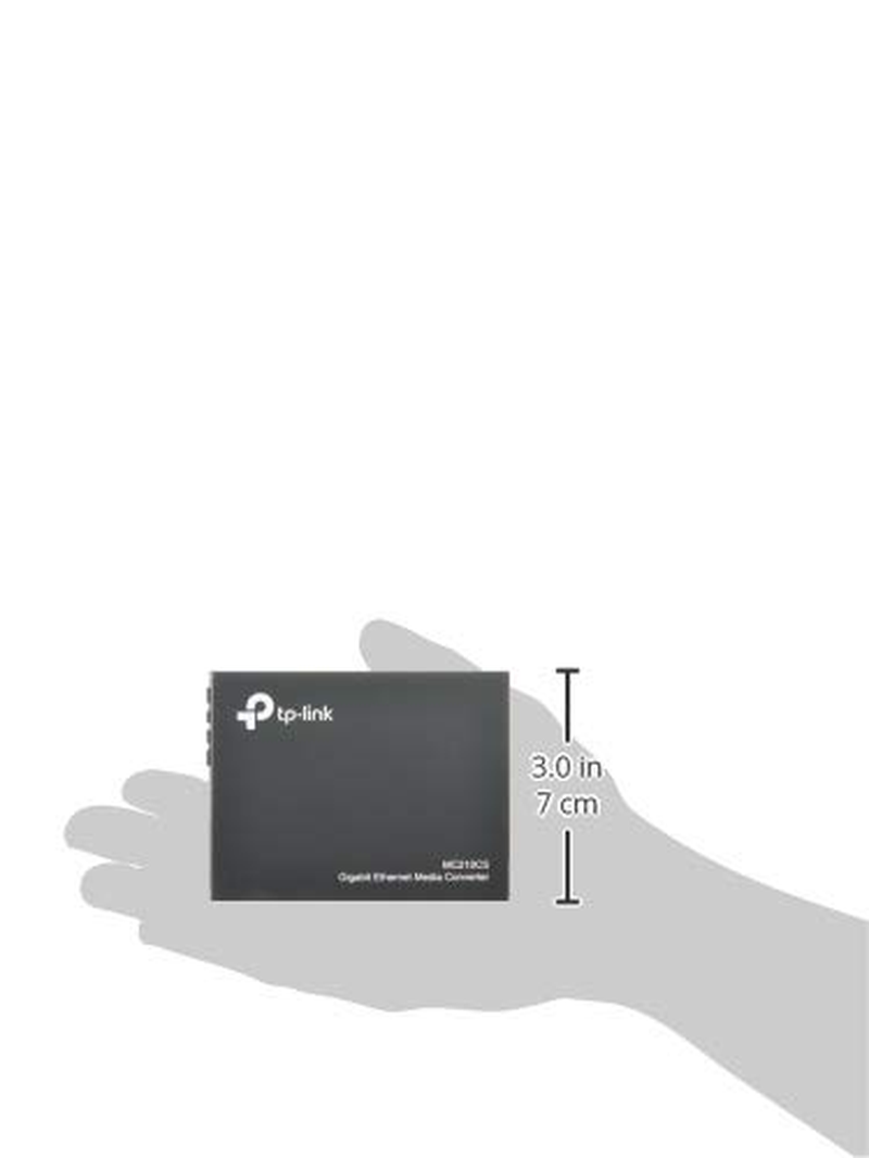 Tp-Link Gigabit Single-Mode Media Converter, Auto-Negotiation RJ45 Port, Complies with IEEE 802.3Ab & IEEE 802.3Z, Fiber Distance Extension up to 15Km (MC210CS) image number 5