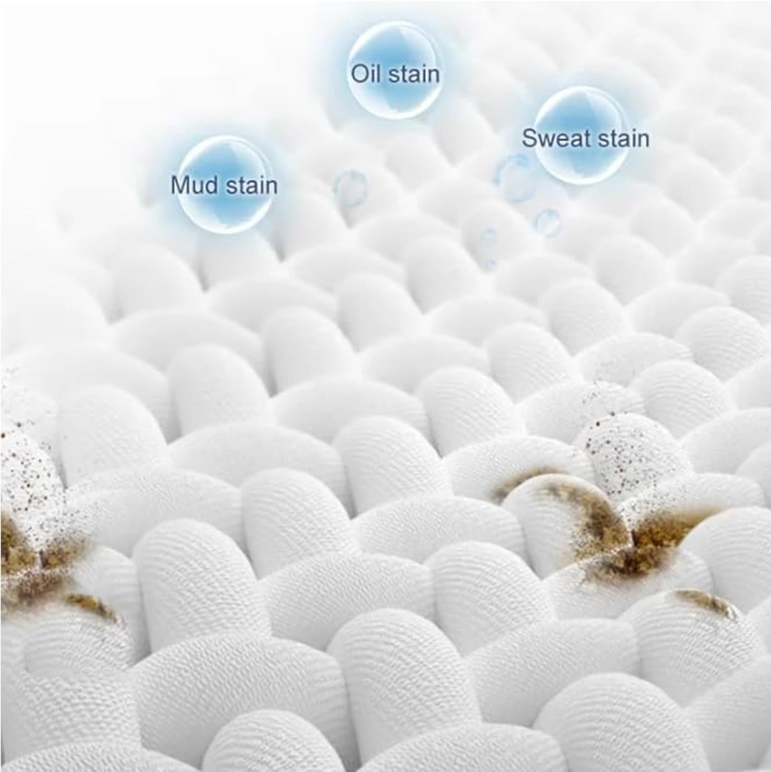 Stain Removal Wet Wipes | No-Wash Stain Remover for Clothes | Portable Individually Wrapped Cloth Towel for Clothes Shoes Bathroom Home Hotel Gym image number 2