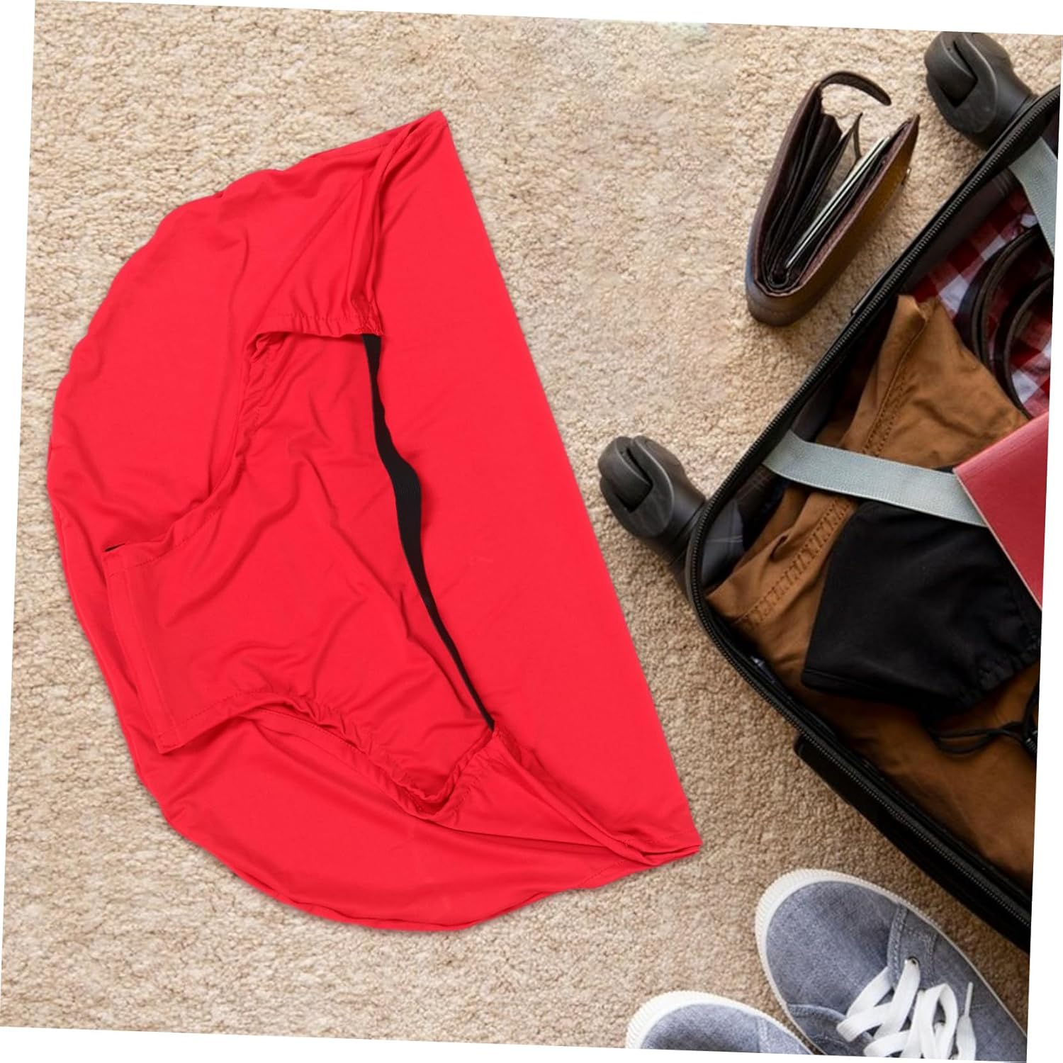 Milisten Elastic Luggage Cover Protector for Suitcase Travel Bag Cover Luggage Protector for Aeroplane Travel image number 2