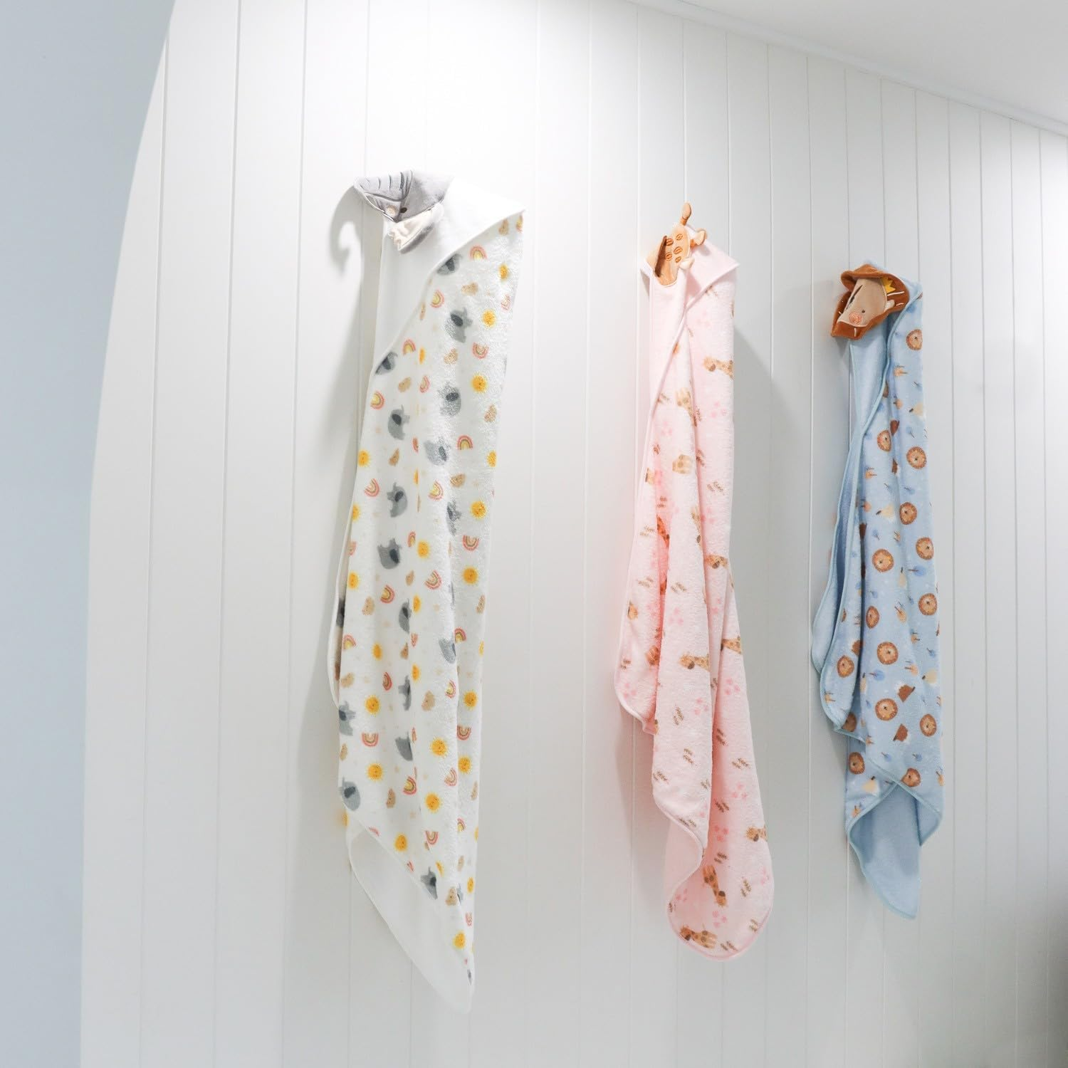 Splosh Baby Elephant Hooded Towel, Grey image number 2