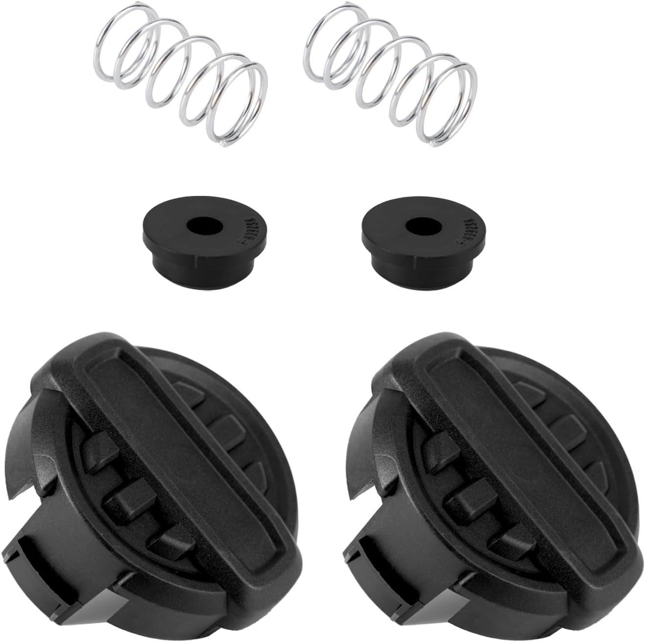 2Pcs DWO1DT995 String Trimmer Head Cap Replacement, with Weedeater Spring and Spring Cover Attachments Parts for DCST920 DCST970 DCST922 DCST990 DCST925 image number 4