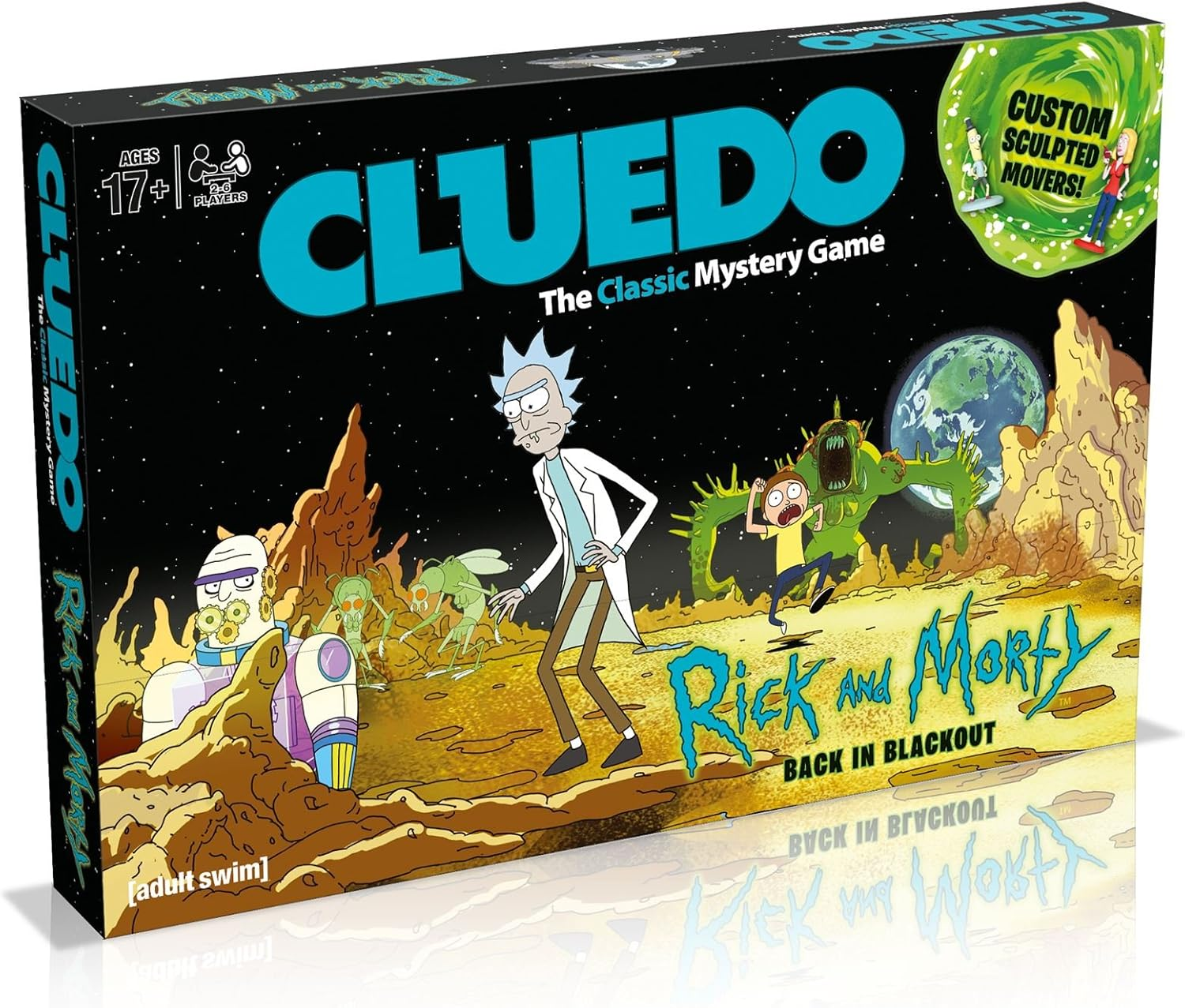 Cluedo 3210 Rick & Morty Board Game