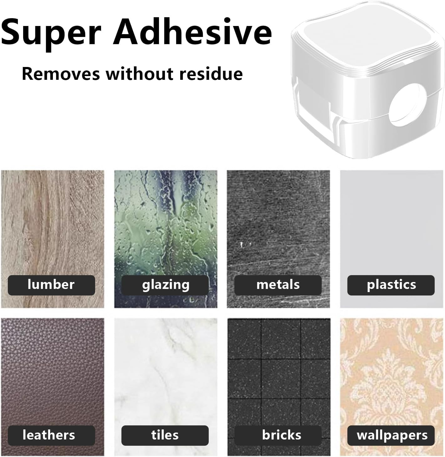 6 Pack Magnetic Cable Clips, Portable Charging Cable Organizer Holders with Back Adhesive, Smooth Opening and Closing Magnetic Cord Organiser for Office,Home,Car,Desk,Nightstand (White) image number 1