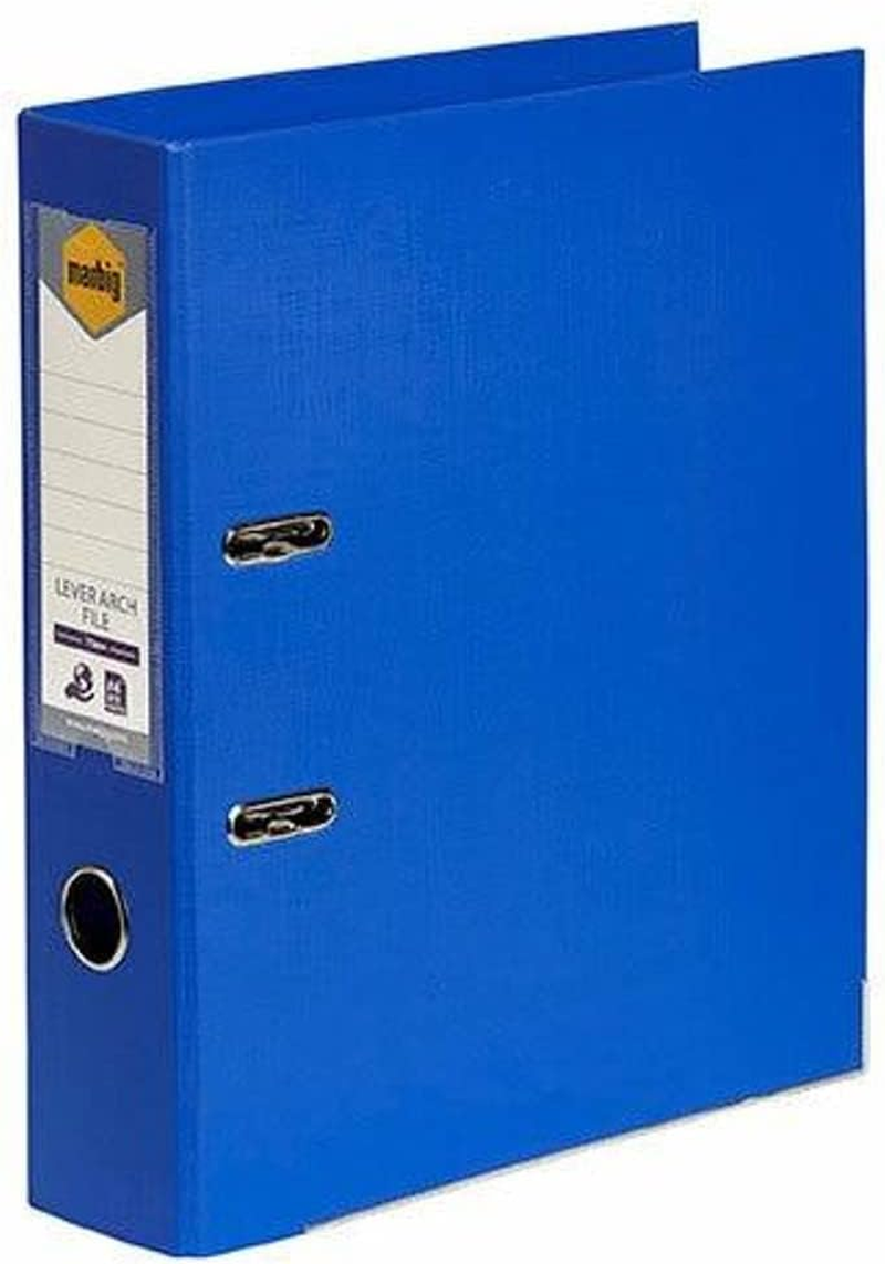 Marbig Lever Arch File A4 Pe Pink (Pack of 3) image number 2