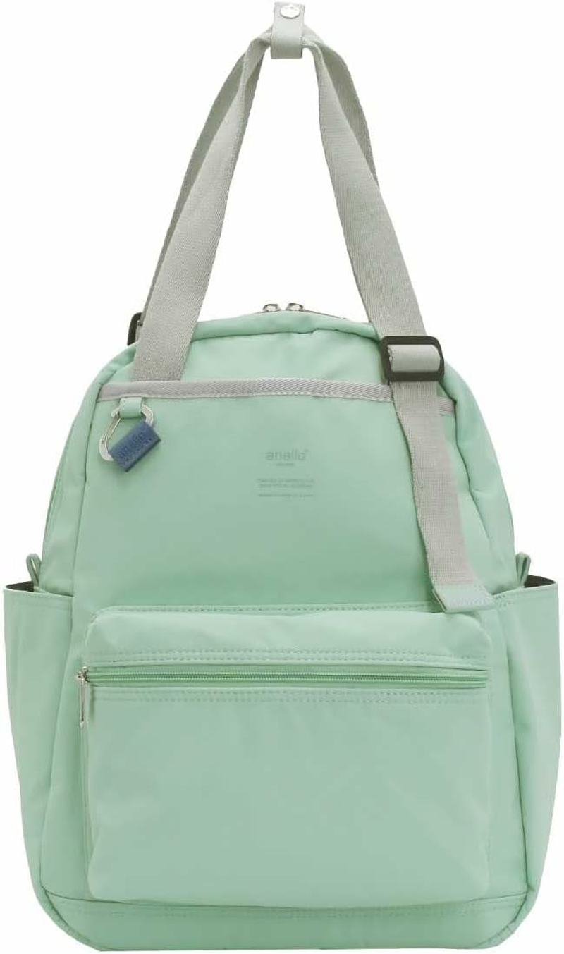 Anello BASE ATM0521 2-Way Backpack, A4 Water Repellent, Multiple Storage
