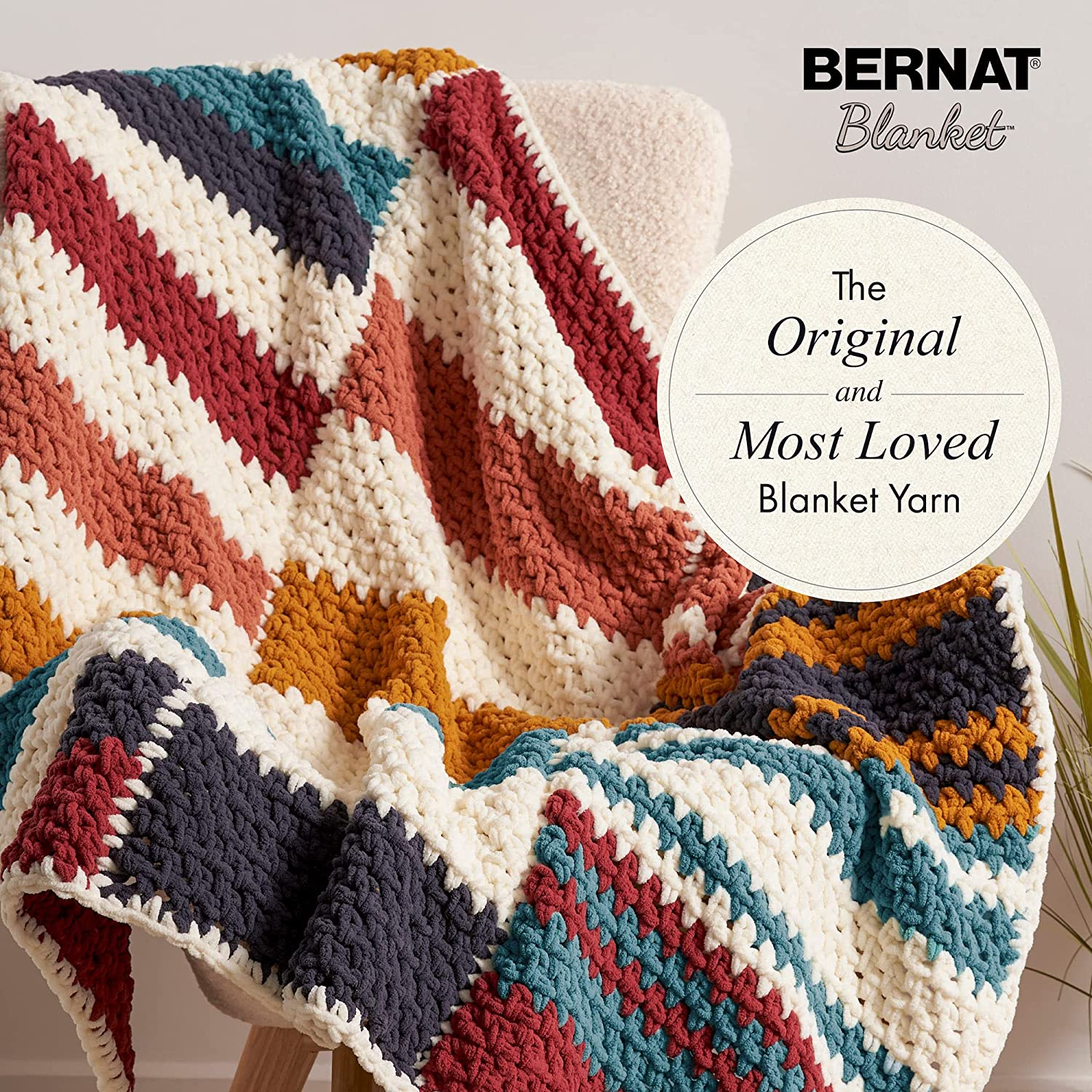 BERNAT Blanket BB, Smoky Green image number 5