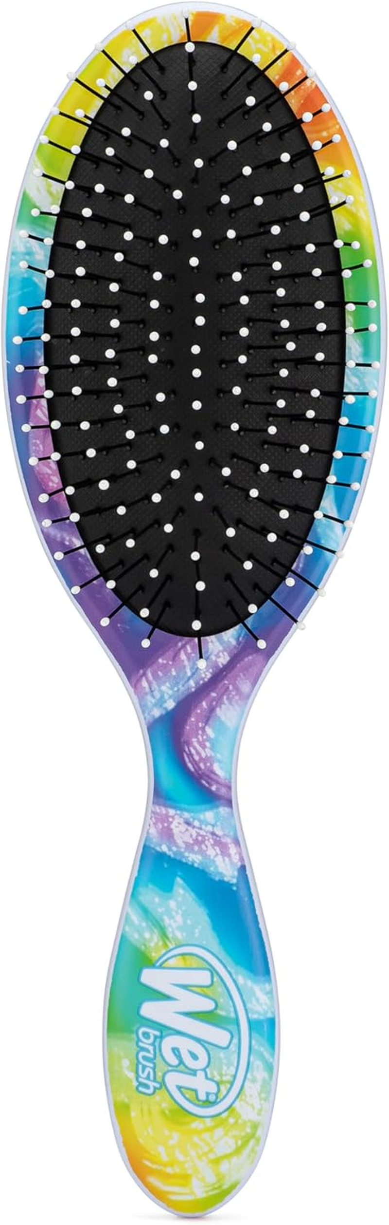 Wet Brush Original Detangler Hair Brush, Rainbow Swirls (Color Me Mine) - Ultra-Soft Intelliflex Bristles - Detangling Brush Glides through Tangles (Wet Dry & Damaged Hair) - Women & Men image number 1