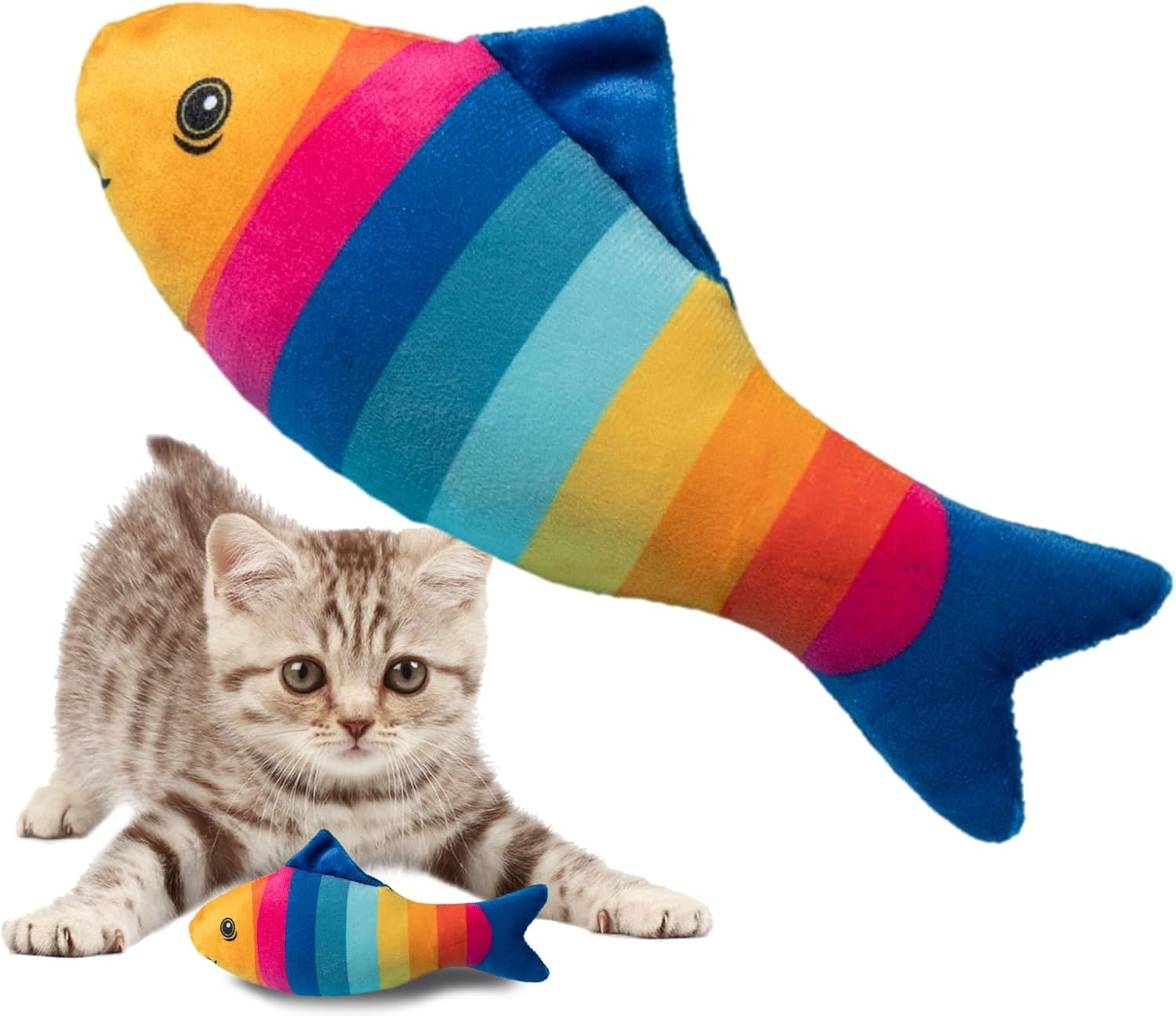 Interactive Cat Chew Toys, Cats Relaxation Toy Filled with Catnip, Cats Interactive Toys for Living Room, Pet Shelter, Bedroom, Study Room, Cat House Borato