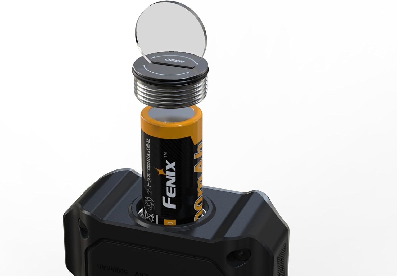 Fenix CL27R Rechargeable Lantern - Aluminum & Multi Beam -1600 Lumens & 180M Long Throw - Super Bright & 285 Hrs Working - 360&deg; Magnetic Handle - Emergency Light for Camping & Outdoor Adventures Green image number 4