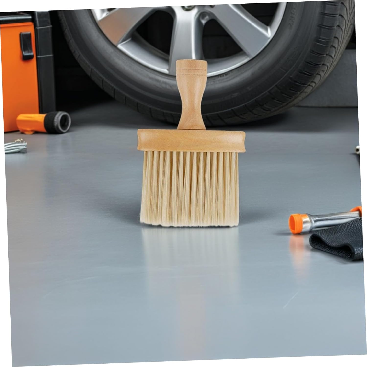 MOTHNUR 3Pcs Car Vent Cleaner Brush with Soft Bristles Adjustable Multi-Functional Detailing Tool for Automotive Air Conditioner Vents Dust Removal and Interior Maintenance Suitable For