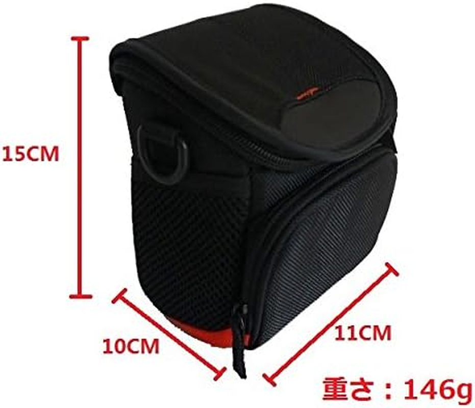 Washodo Fuji 517-0017-02 Mirrorless SLR X-T30/X-T3 Digital Camera Protective Case with 1 Mount Adapter, Canvas Fabric with Belt and Waterproof Cover image number 5