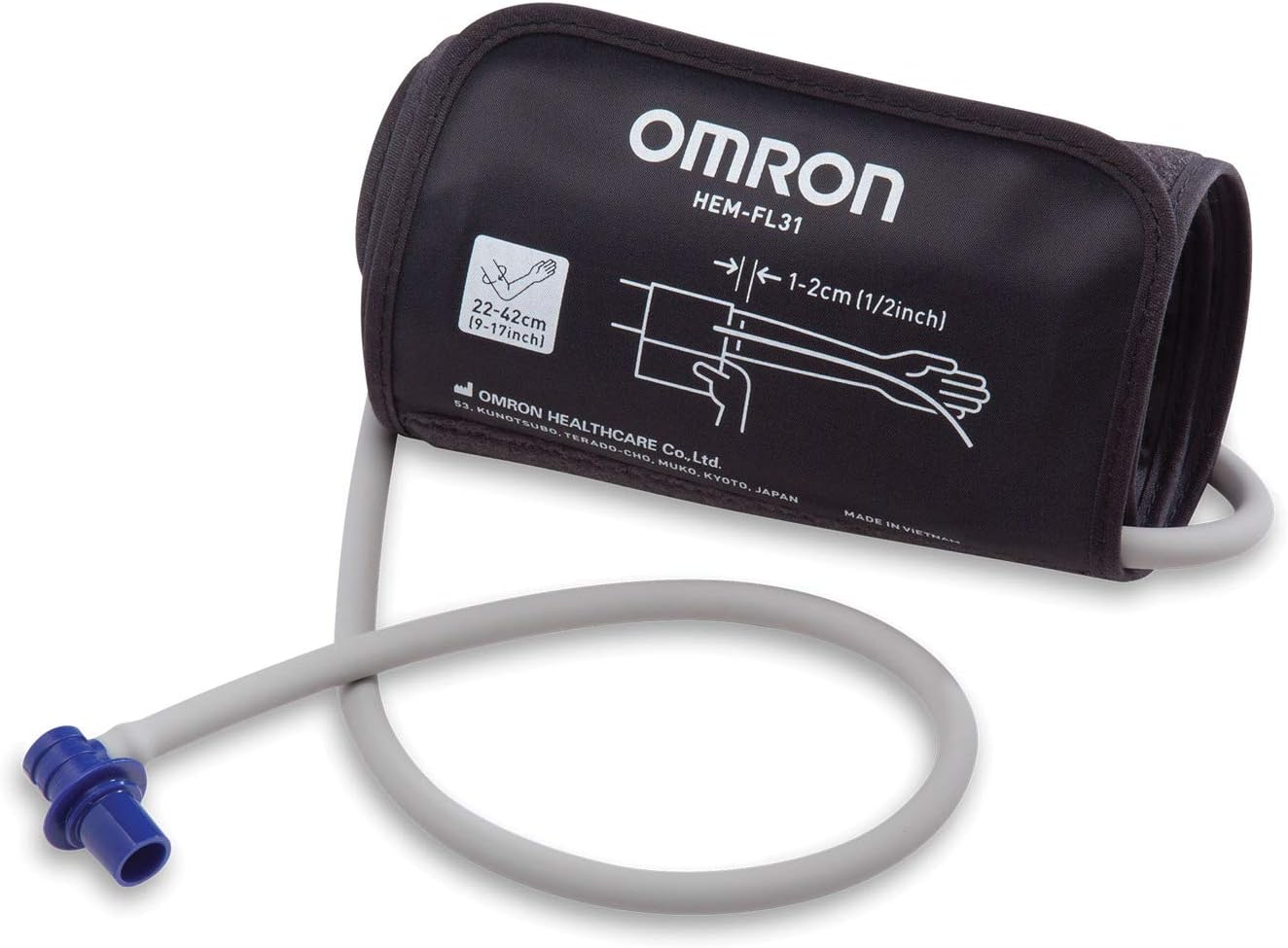 Omron Omron Hem-Fl31-B 9-Inch to 17-Inch Easy-Wrap Comfit Cuff image number 2