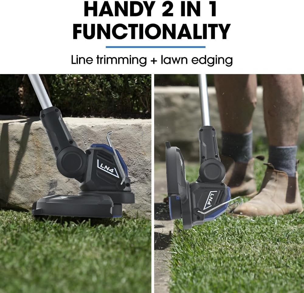 Powerblade LN4 20V Cordless Electric Line Trimmer & Garden Edger, Skin Only image number 2