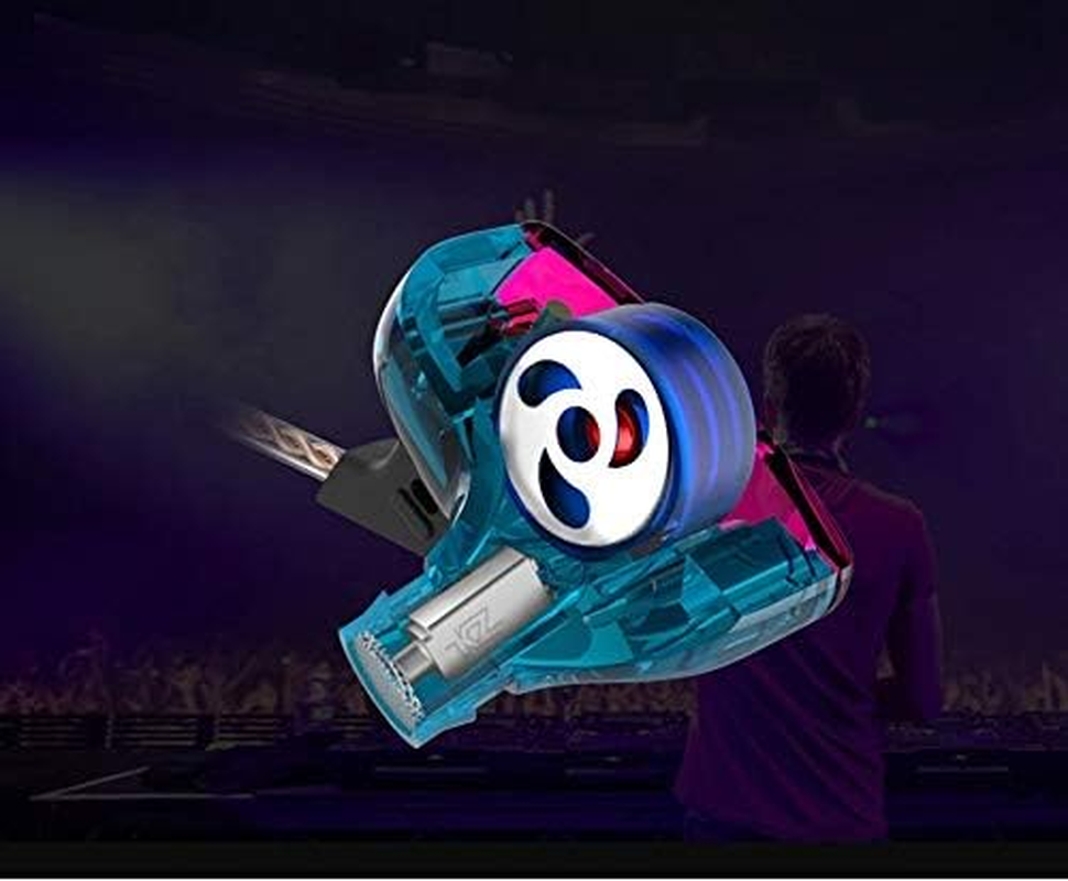 KZ ZST Earbuds with Microphone, Purple image number 6