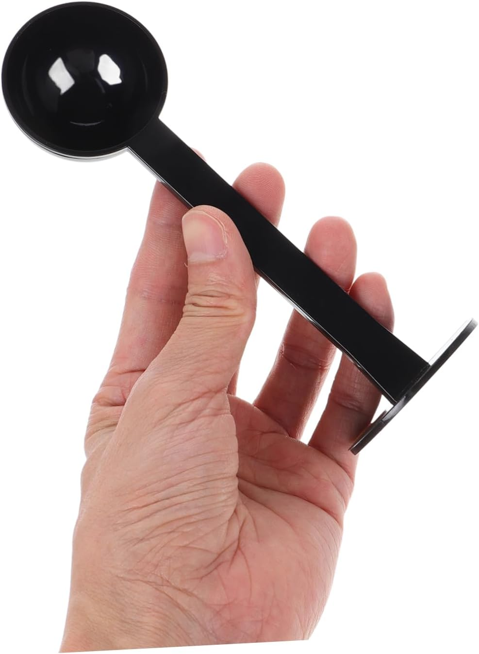 Coffee Bean Spoon Measuring Scoop and Tamper for Espresso Machine Plastic Tablespoon Measure Spoon for Home Coffee Bar image number 3