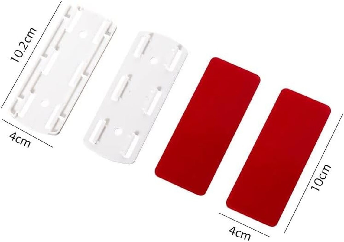 Punch Free Plug Sticker Power Board Holder Wall Mounted Power Strip Holder image number 5