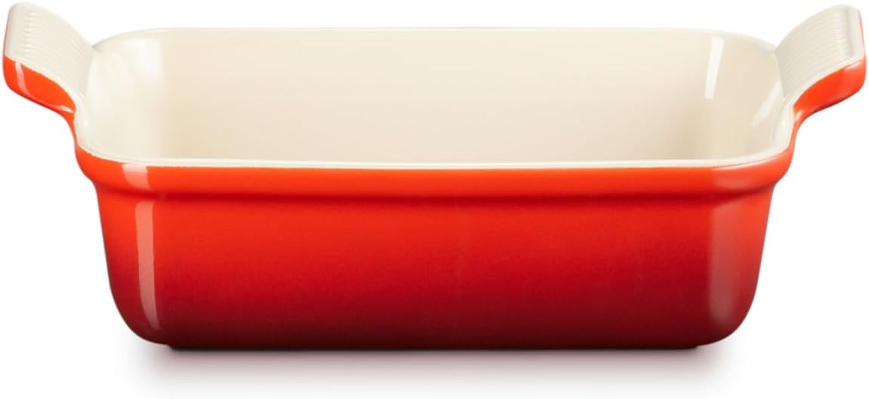 Le Creuset Heritage Rectangular Dish, Stoneware, 32 Cm, 2.31 Kg, Coastal Blue, 71102324200001 image number 2