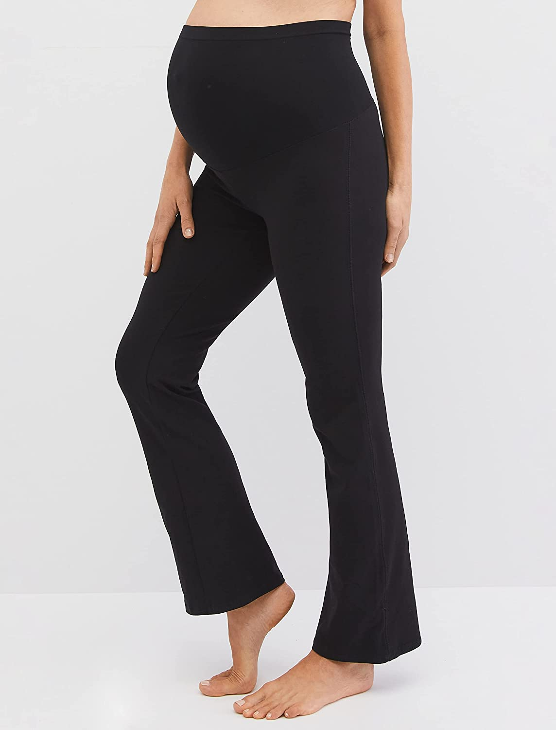 Motherhood Maternity Womens Active Secret Fit Belly Boot Cut Yoga Pant Yoga Pants image number 2