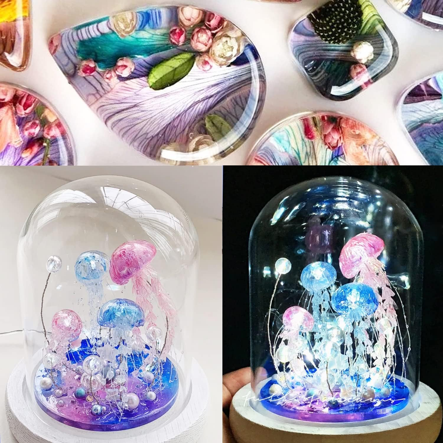 15 Colors Pigment Mica Powder Colorant Color Pigment Powder Soap Making Tool Nail Powder Resin Dye Candle Making Eye Shadow Blush Resin Jewelry Craft Project image number 4