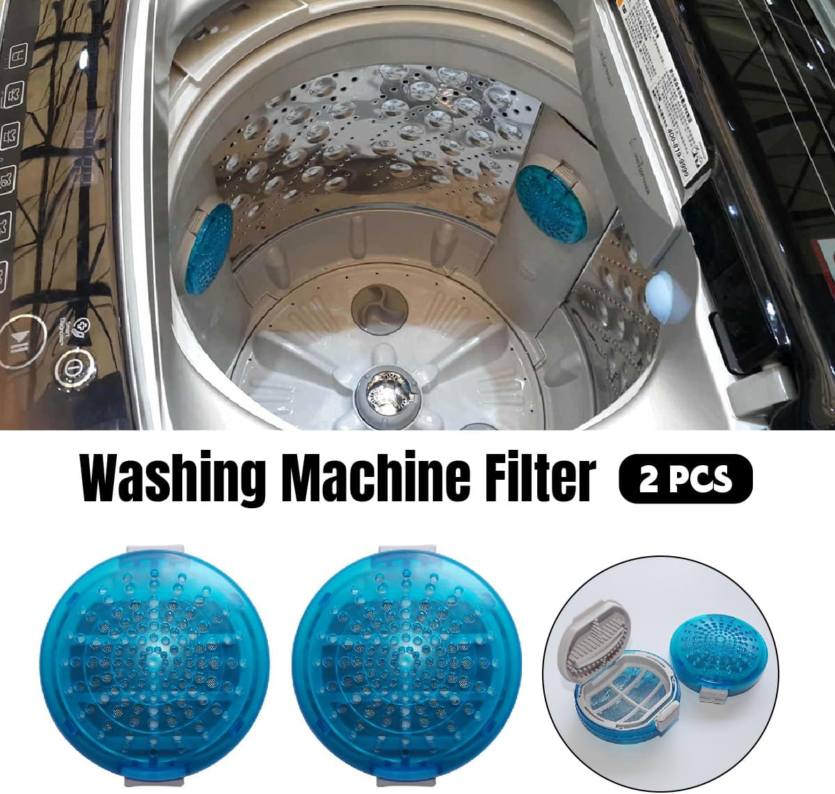 AIMALL 2-Pack Washing Machine Magic Lint Filter for LG WTG6520, WTG7520, WTG8521 - Replacement Part for Improved Performance image number 6