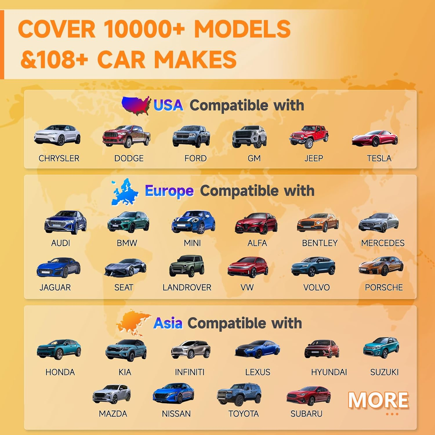 2025 FOXWELL Scanner NT809BT Bidirectional Scan Tool, All System Scanner for Car with 30+ Service Resets, Wireless Diagnostic Scanner for All Vehicles, Accurate Automotive Diagnostic Tools FCA Support image number 5