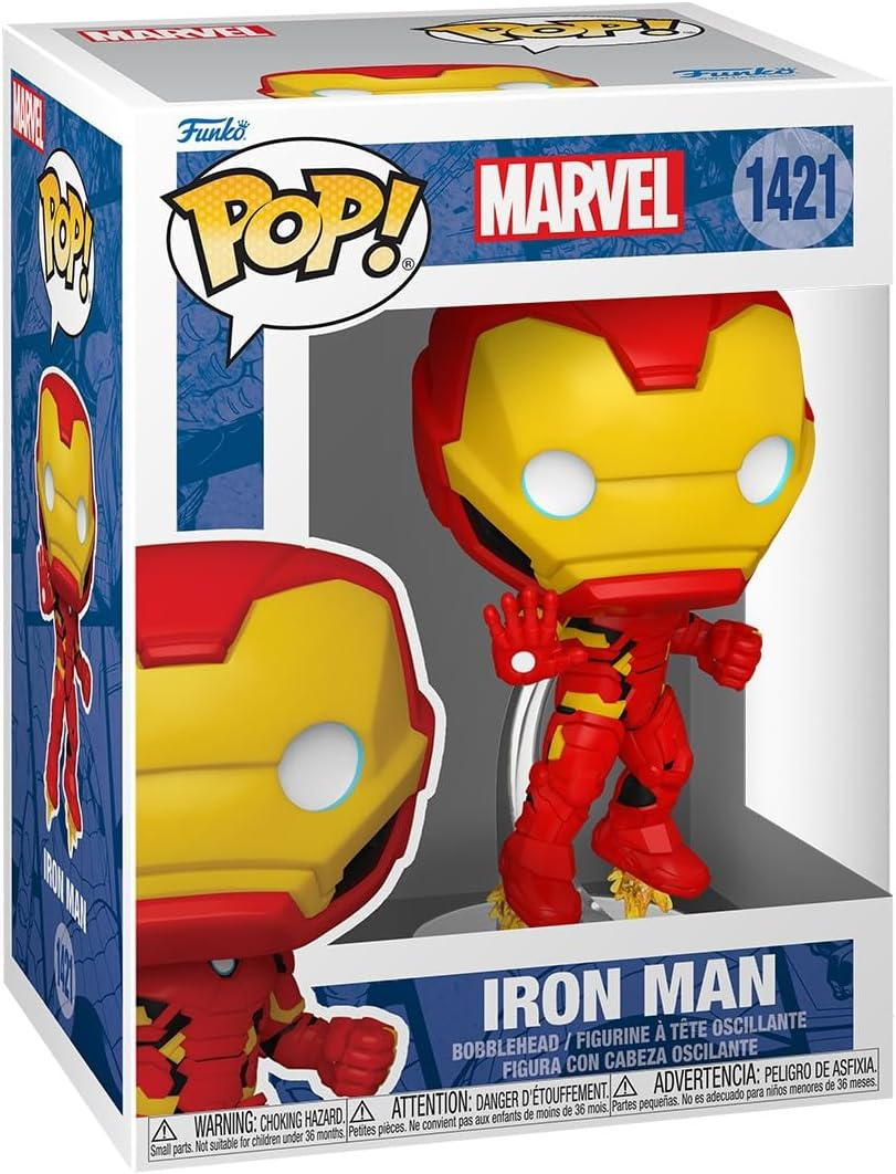 Funko POP! Marvel: Marvel New Classics - Iron Man image number 1