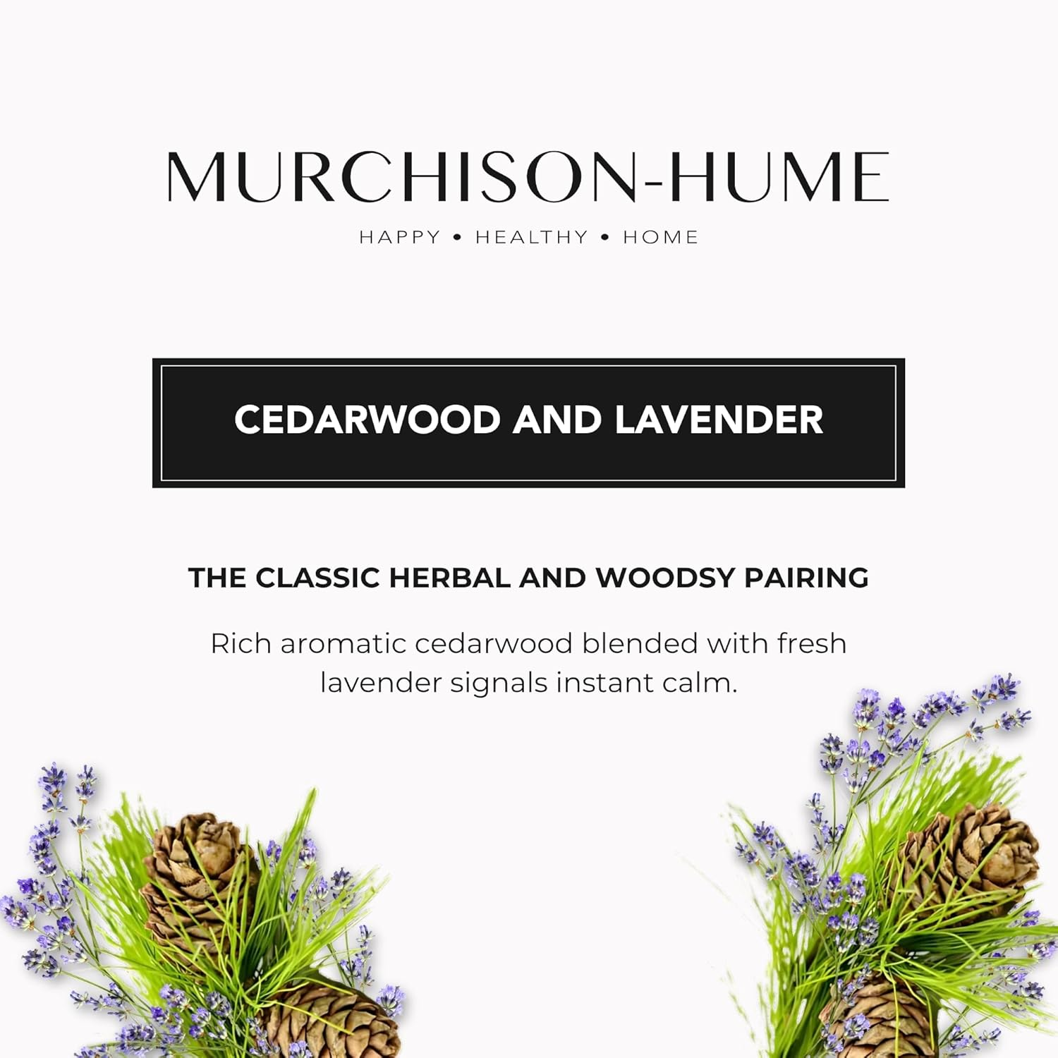 Murchison-Hume Wool Wash, Concentrated, Cedarwood & Lavender Scent, Wool Detergent, Wool Wash, Cashmere Shampoo, 500Ml