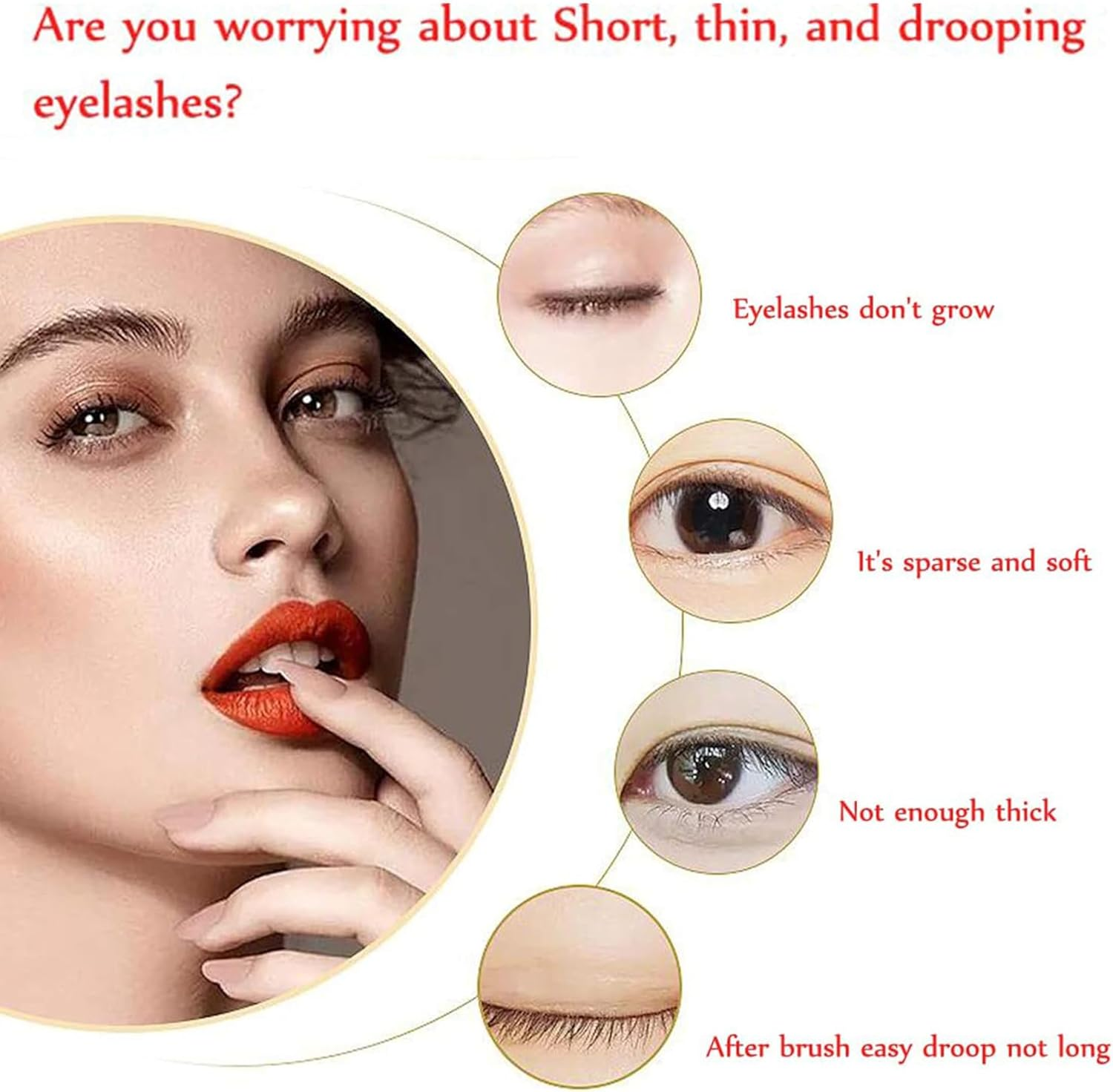 300 Disposable Crystal Spoolies for Eyelash Extensions, Brows & Makeup &ndash; Lash Brushes for Salon & Professional Use image number 2