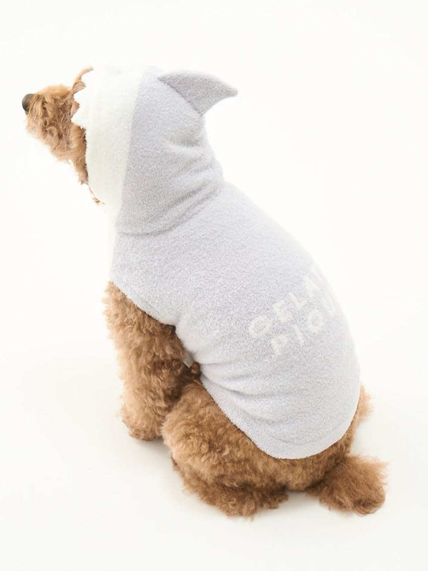 Gelato Pique Cat & Dog Smoothie Shark Hoodie PAGG232594 BLU L, Blue, (BLU), L image number 4