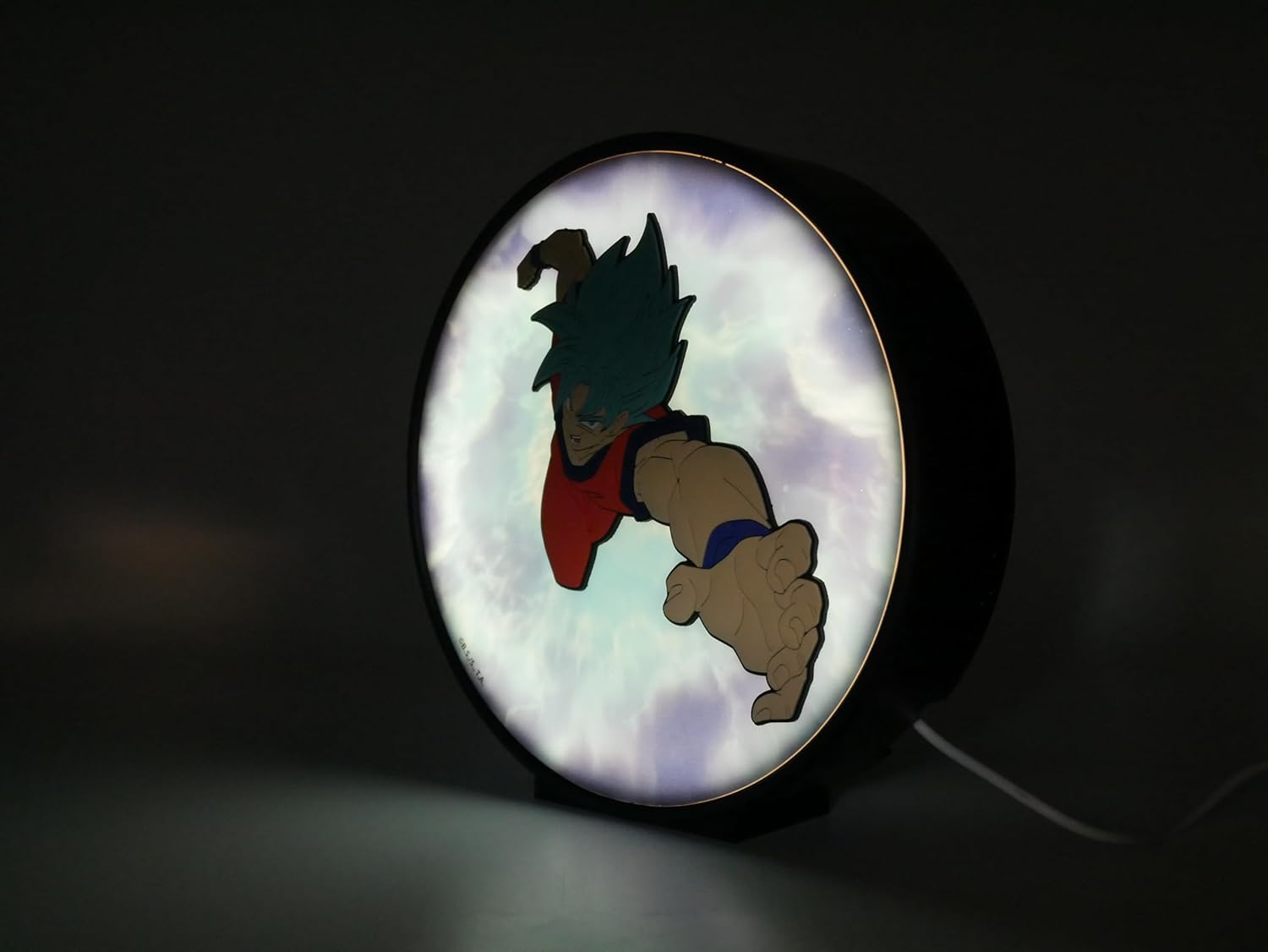 Dragon Ball SUPER - Goku Super Saiyan Blue Light Decoration - 20Cm - USB-C