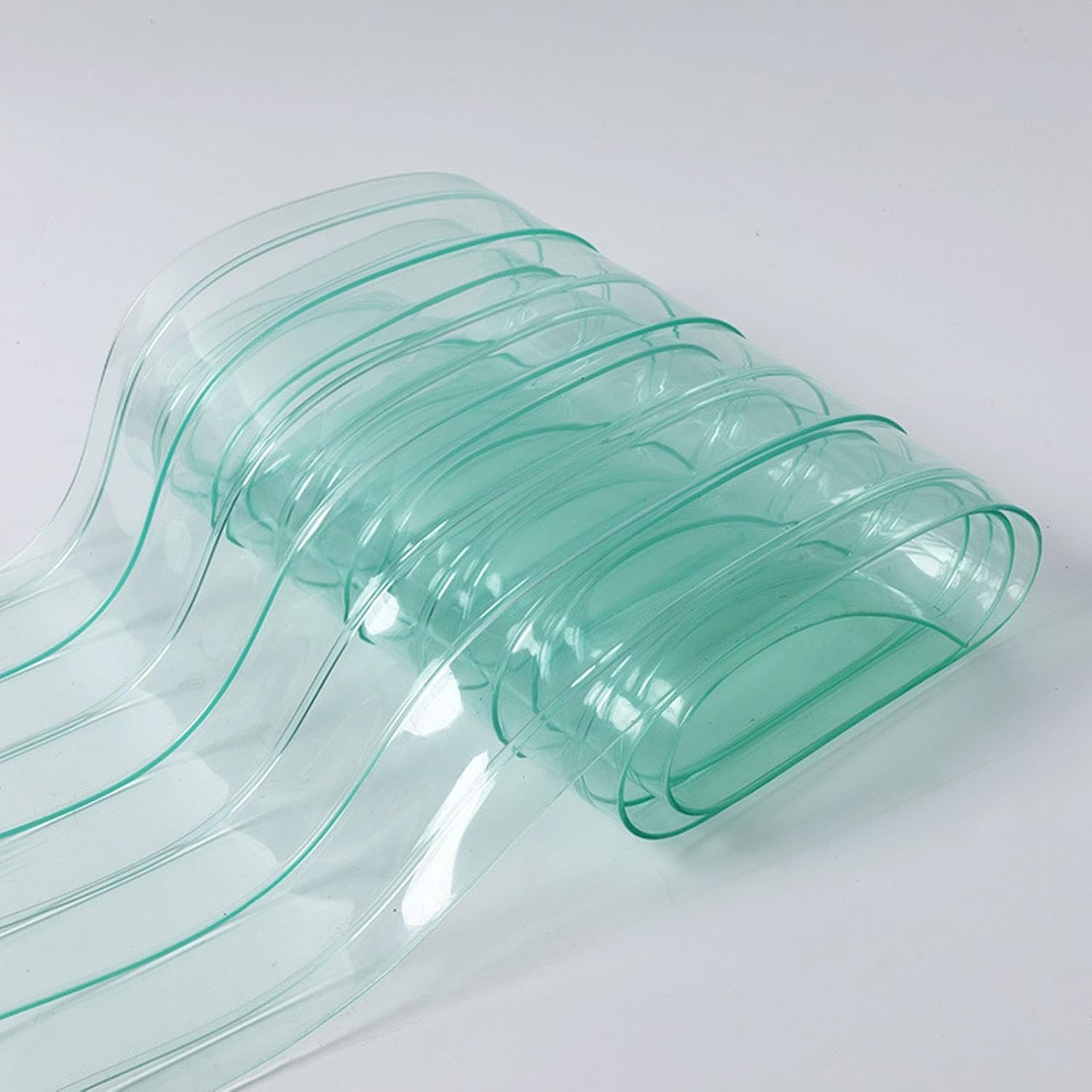 Qianly PVC Door Curtain Dog Door Flap Replacement Kennel Door Windproof Croppable for DIY Dog House Insulation Length 5Ft Door Flaps, Width 19Cm image number 2