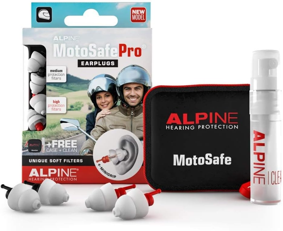 Alpine Hearing Protection Earplugs Motosafe, Pro image number 1