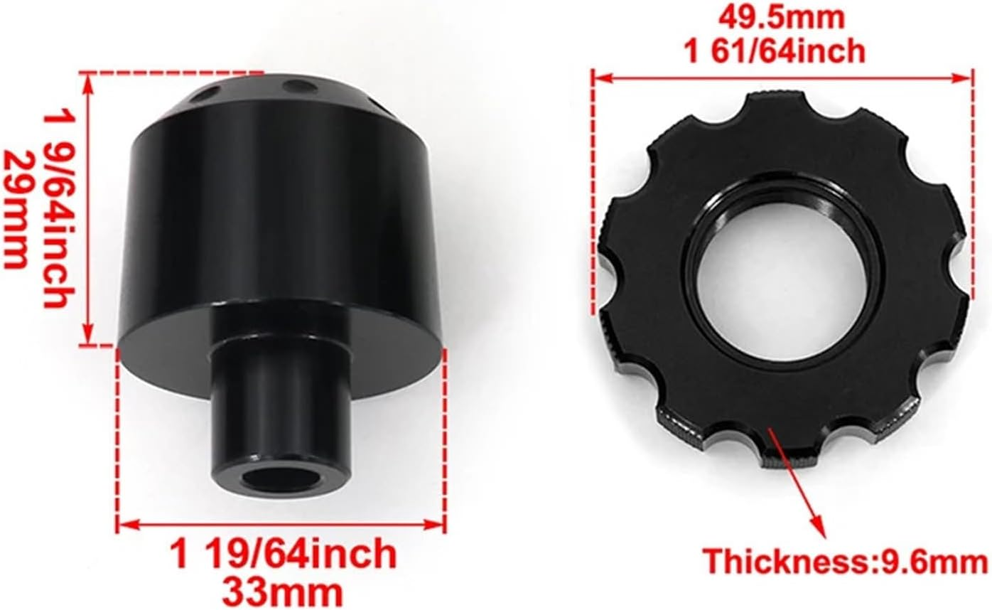 MKBHD Fit for Suzuki DL1000 DL650 V-Strom DL650 XT DL1050 Vstrom 1050 Motorcycle End Bar Throttle Lock Stabilizer Cruise Control(Style 2 Black) image number 5