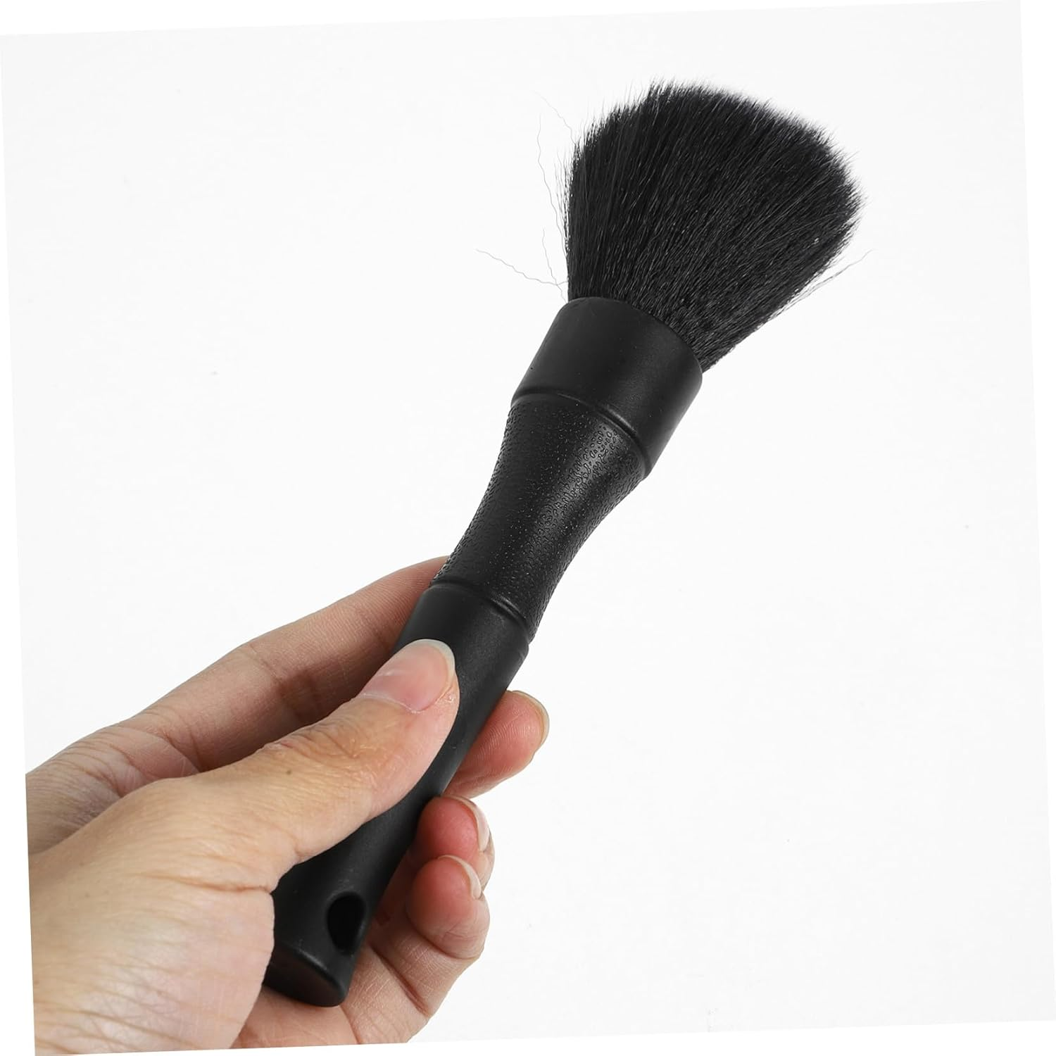 HOODANCOS 2Pcs Soft Bristle Car Detailing Brush Set for Interior Cleaning Vent Engine Bay Dashboard Detail Brushes Automotive Cleaning Tools for Wheels and Nuts image number 2