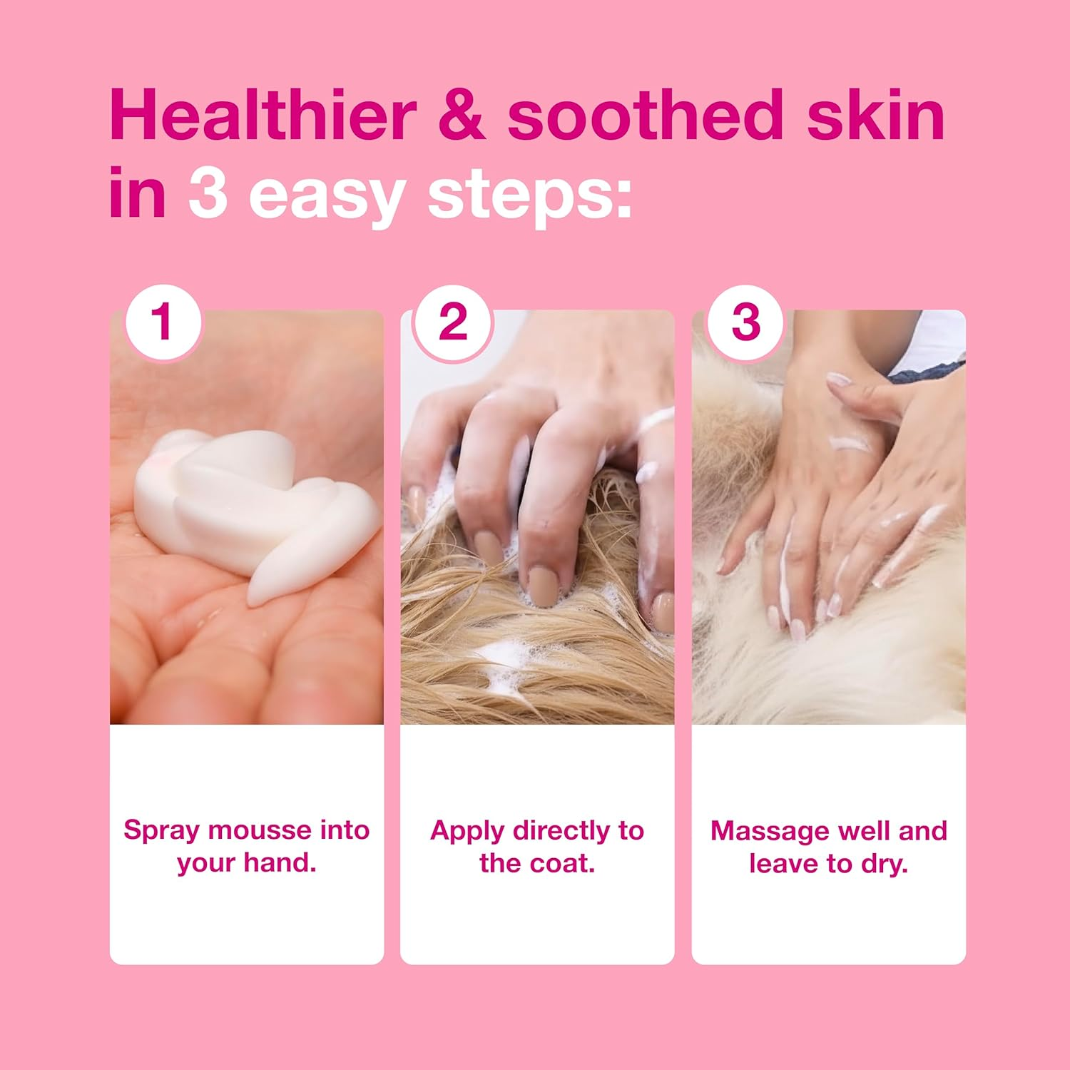 DOUXO&reg; S3 Calm Mousse 5.1 Oz (150 Ml) image number 3