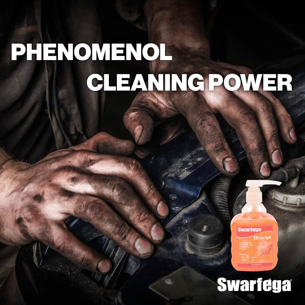 Swarfega - Orange Hand Cleaner Pump Top Bottle 450Ml