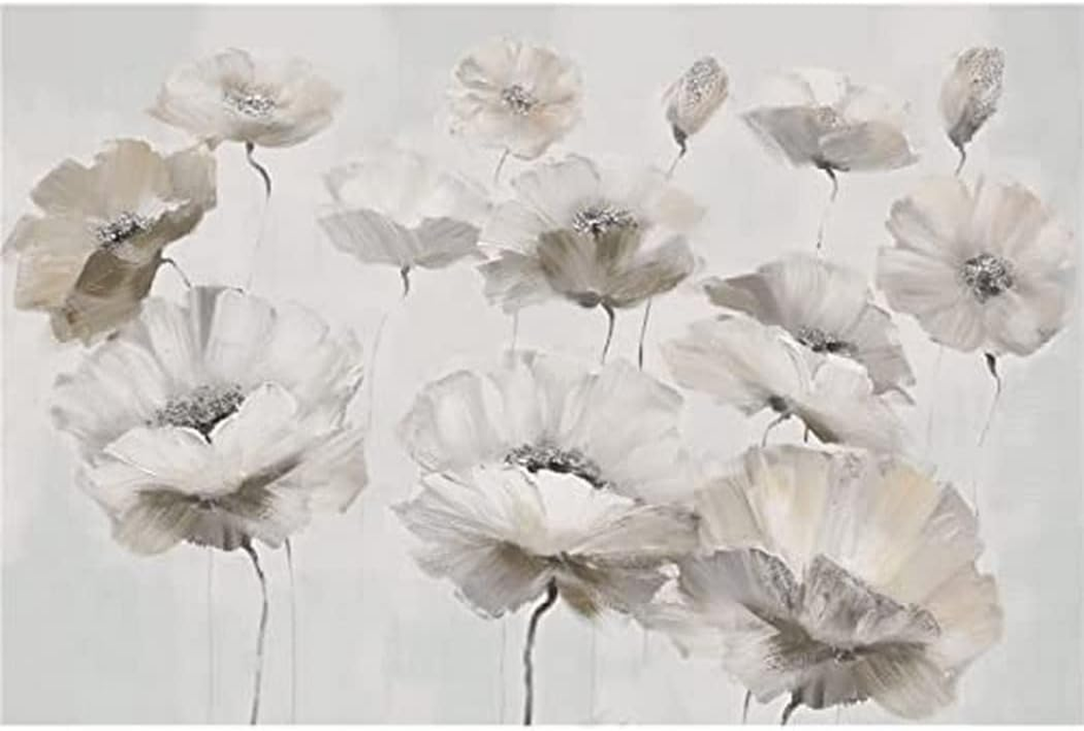 Lylac Flowers Canvas Painting, 80 X 120 Cm Size