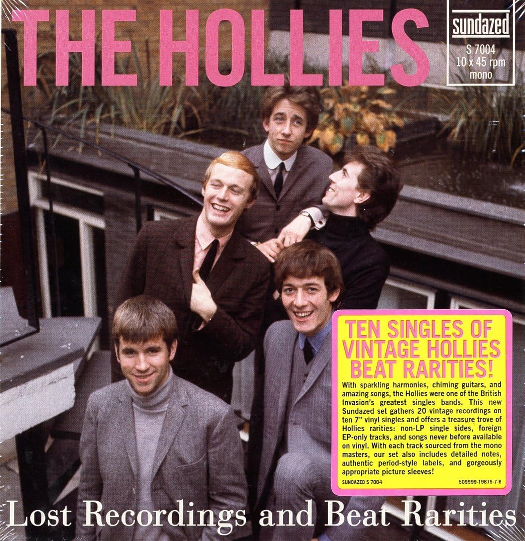 Sundazed Music the Hollies: Lost Recordings & Beat Rarities 10X7" Box Set