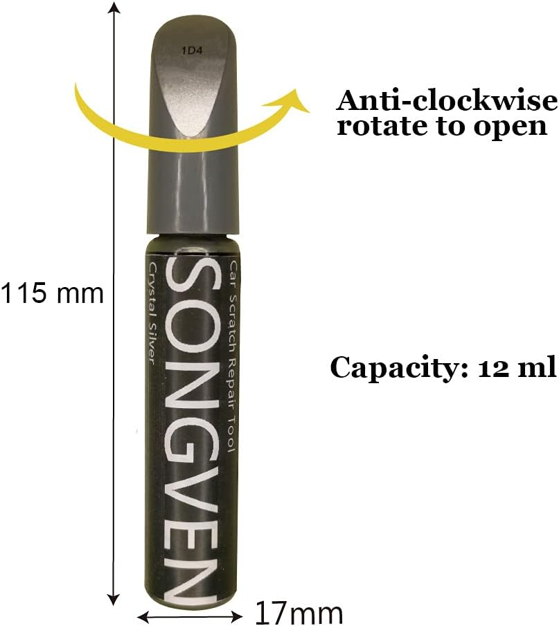 Car Touch up Paint Pen Silver for Toyota CAMRY Auto Scratch Remover Pen 1D4 Auto Scratch Repair Kit for Deep Scratches Cars Scratch Repair Easy Repair image number 4